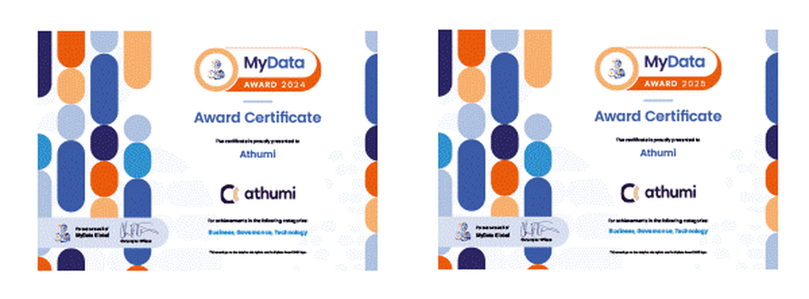 My Data Awards V2