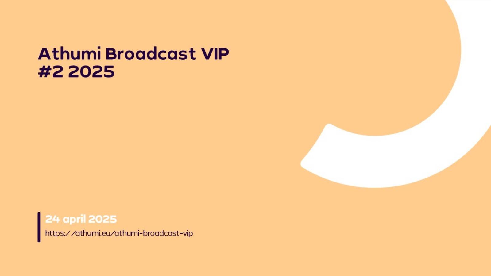 Athumi Broadcast VIP 2 24 april 2025